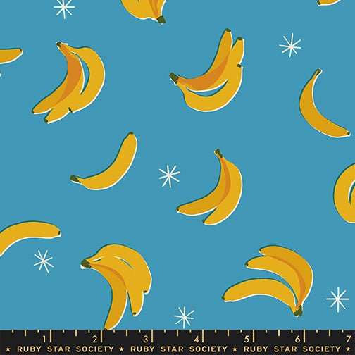 PRE-Order Sparkle Shopper by Melody Miller- Sparker Shopper RS 0129 18- Vintage Blue- Half Yard- March 2027 - Modern Fabric Shoppe