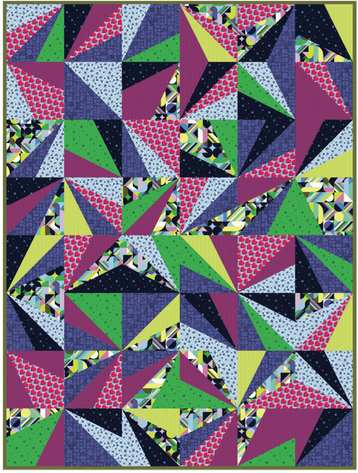 PRE-Order Star Destroyer Quilt Kit featuring Glam by Libs Elliott- June 2027 - Modern Fabric Shoppe
