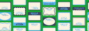 PRE-ORDER Sticker Book by Kimberly Kight- RS3120 15- Verdant - Half Yard- June 2027 - Modern Fabric Shoppe