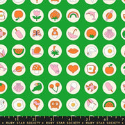 PRE-ORDER Sticker Book by Kimberly Kight- RS3123 13- Verdant - Half Yard- June 2027 - Modern Fabric Shoppe