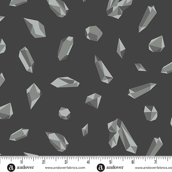 PRE - ORDER Still by Libs Elliott - Shale Crystals A - 1350 - K Half Yard - March 2025 - Modern Fabric Shoppe