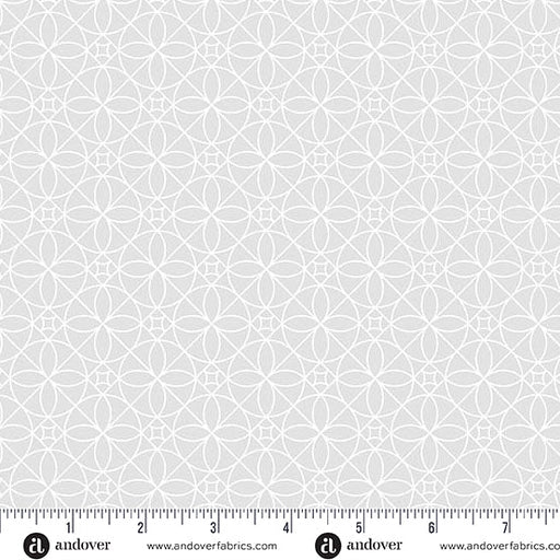 PRE - ORDER Still by Libs Elliott - Smoke Cosmic Cactus Flower A - 1349 - L Half Yard - March 2025 - Modern Fabric Shoppe