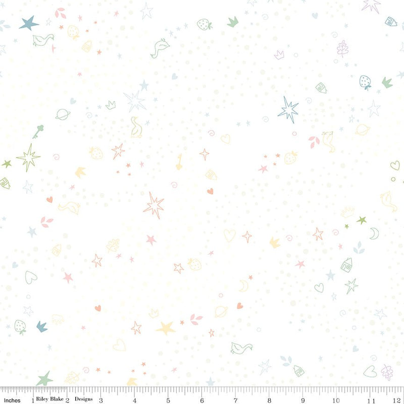 PRE - Order Storybook Basics by Jennifer Long - C365 Multi - Half Yard January 2027 - Modern Fabric Shoppe