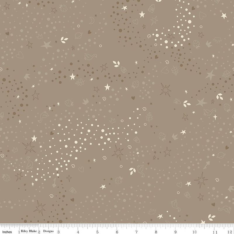 PRE - Order Storybook Basics by Jennifer Long - C365 Pebble - Half Yard January 2027 - Modern Fabric Shoppe