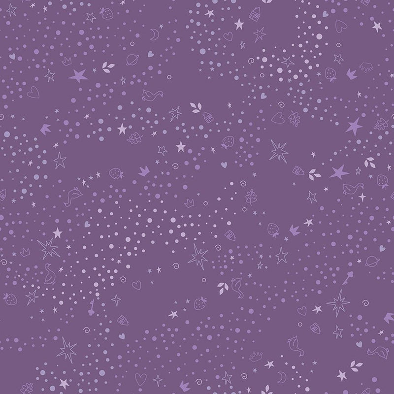PRE - Order Storybook Basics by Jennifer Long - C365 Plum - Half Yard January 2027 - Modern Fabric Shoppe