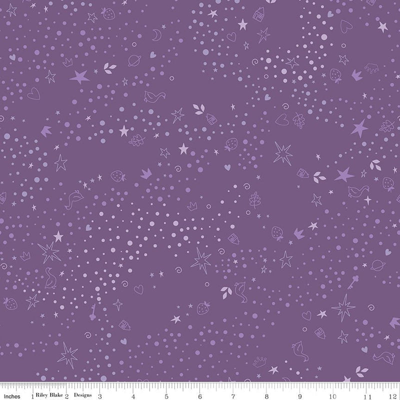 PRE - Order Storybook Basics by Jennifer Long - C365 Plum - Half Yard January 2027 - Modern Fabric Shoppe