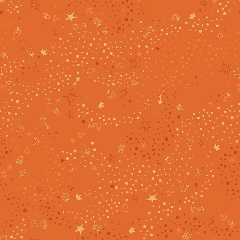 PRE - Order Storybook Basics by Jennifer Long - C365 Pumpkin - Half Yard January 2027 - Modern Fabric Shoppe