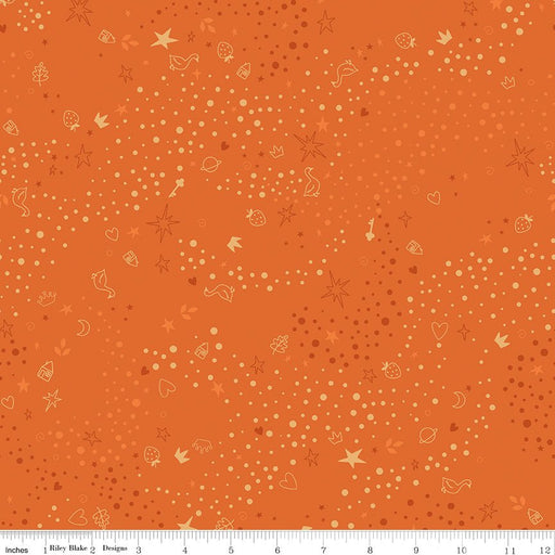 PRE - Order Storybook Basics by Jennifer Long - C365 Pumpkin - Half Yard January 2027 - Modern Fabric Shoppe