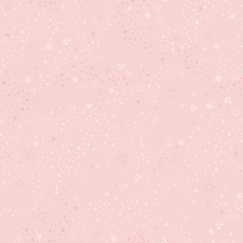 PRE - Order Storybook Basics by Jennifer Long - C365 Riley Baby Pink - Half Yard January 2027 - Modern Fabric Shoppe