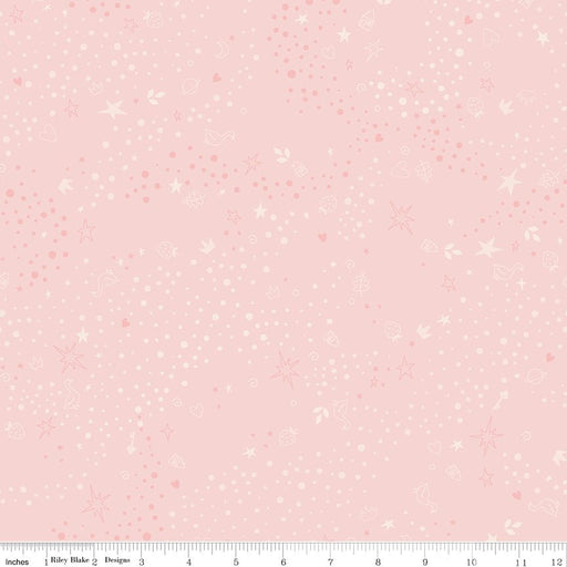 PRE - Order Storybook Basics by Jennifer Long - C365 Riley Baby Pink - Half Yard January 2027 - Modern Fabric Shoppe