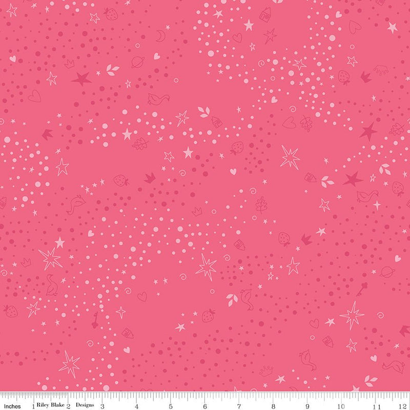 PRE - Order Storybook Basics by Jennifer Long - C365 Sugar Pink - Half Yard January 2027 - Modern Fabric Shoppe