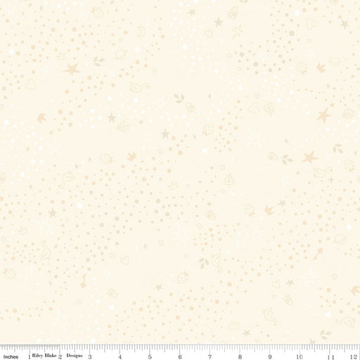 PRE - Order Storybook Basics by Jennifer Long - C365 Vintage White - Half Yard January 2027 - Modern Fabric Shoppe