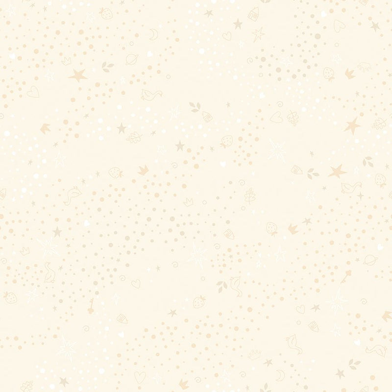 PRE - Order Storybook Basics by Jennifer Long - C365 Vintage White - Half Yard January 2027 - Modern Fabric Shoppe