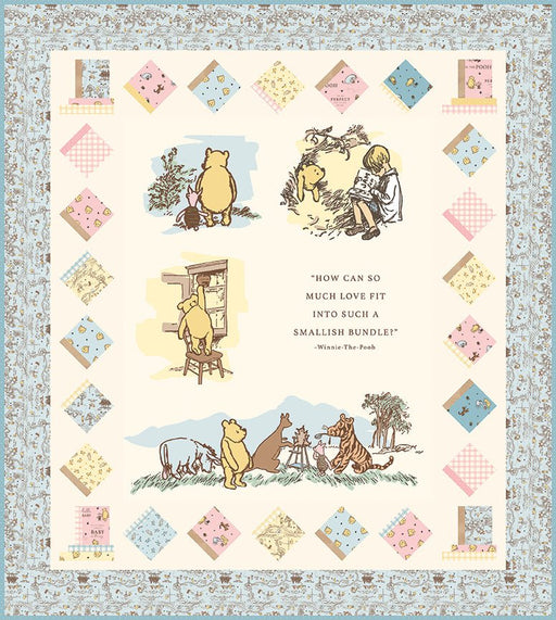 PRE - ORDER Storytime Quilt Kit featuring Winnie the Pooh Baby by Riley Blake - December 2026 - Modern Fabric Shoppe