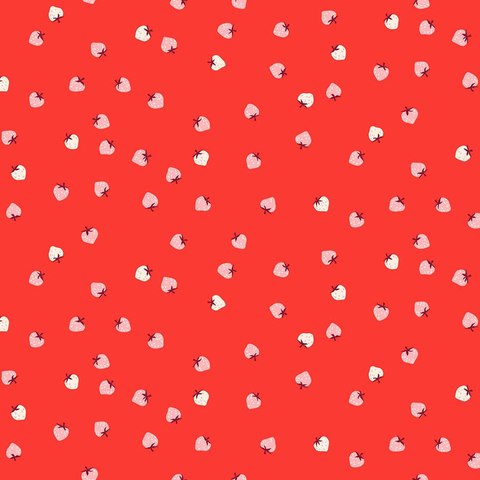 PRE - ORDER Strawberry by Kimberly Kight - Strawberry Lollipop RS3086 11 - Half Yard - May 2025 - Modern Fabric Shoppe