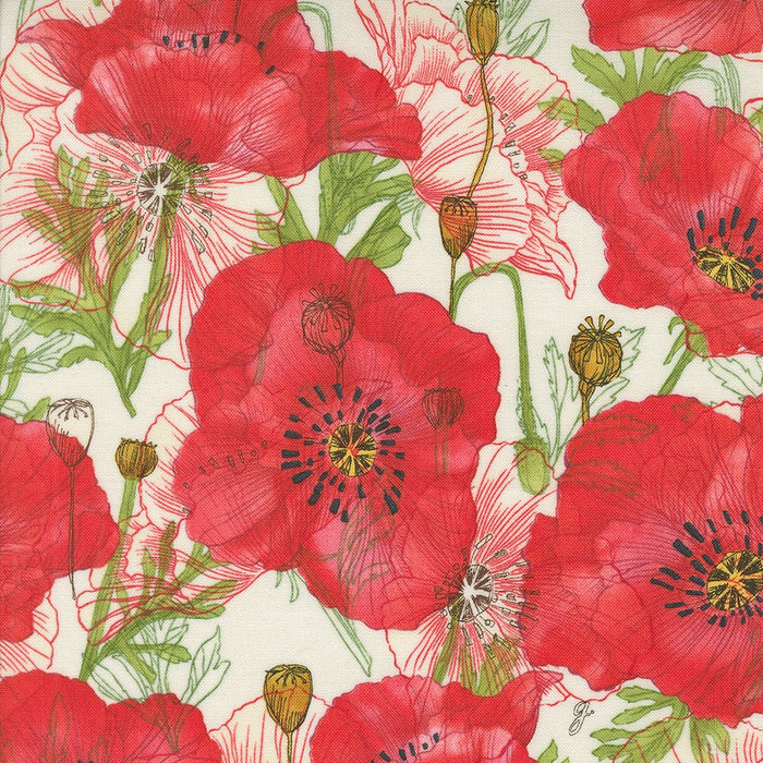 PRE - Order Superbloom by Robin Pickens - Superbloom Cream 48781 11 - Half Yard - April 2025 - Modern Fabric Shoppe