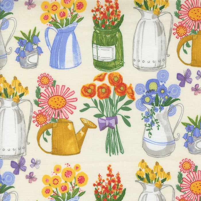 PRE - Order Superbloom by Robin Pickens - Superbloom Cream 48782 11 - Half Yard - April 2025 - Modern Fabric Shoppe