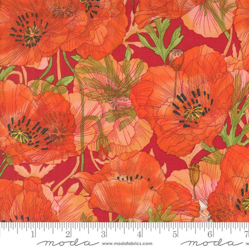 PRE - Order Superbloom by Robin Pickens - Superbloom Geranium 48781 23 - Half Yard - April 2025 - Modern Fabric Shoppe