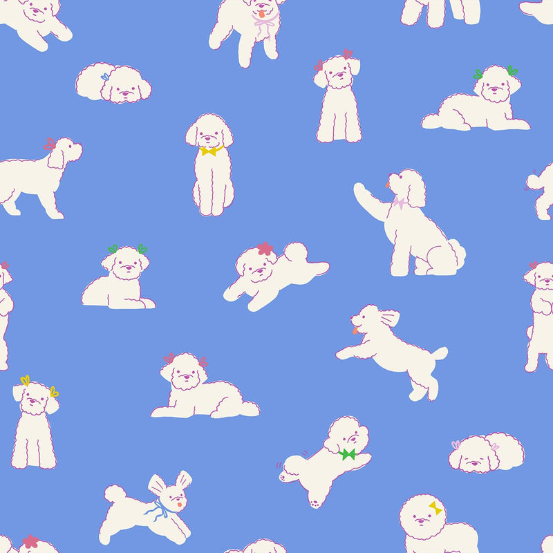 PRE-Order Sybil by Rashida Coleman Hale- RS 1152 15 Lindley Blue- Half Yard- July 2027 - Modern Fabric Shoppe