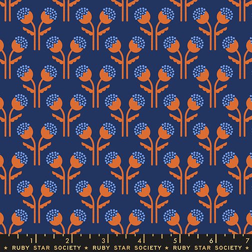 PRE-Order Sybil by Rashida Coleman Hale- RS 1155 18 Bluebell - Half Yard- July 2027 - Modern Fabric Shoppe
