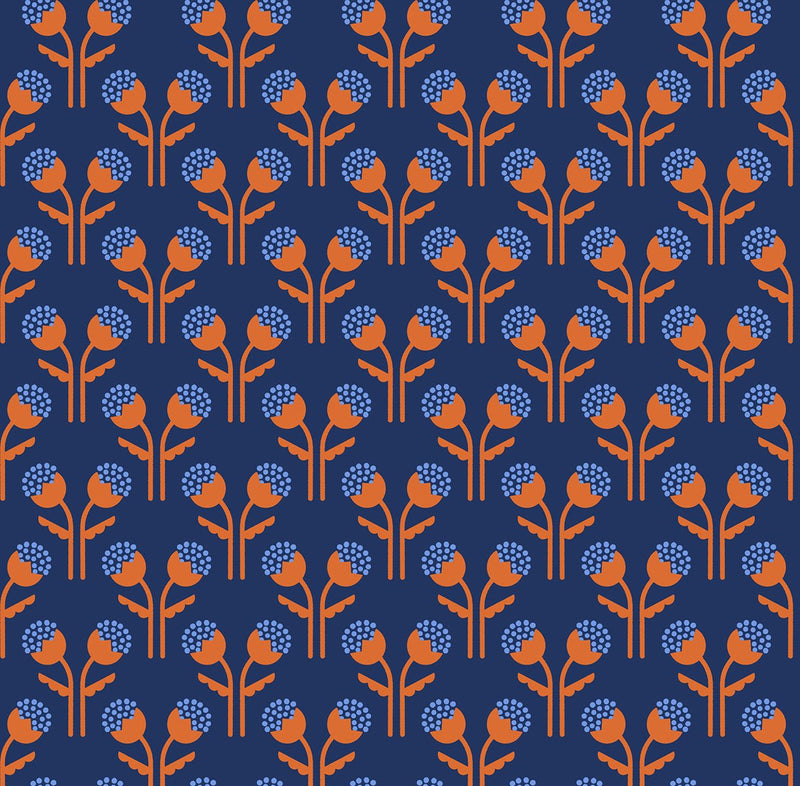 PRE-Order Sybil by Rashida Coleman Hale- RS 1155 18 Bluebell - Half Yard- July 2027 - Modern Fabric Shoppe