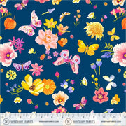 PRE-Order Tamara Kate- The Botanist - Botanik 55756-2 Midnight - Half Yard- June 2027 - Modern Fabric Shoppe