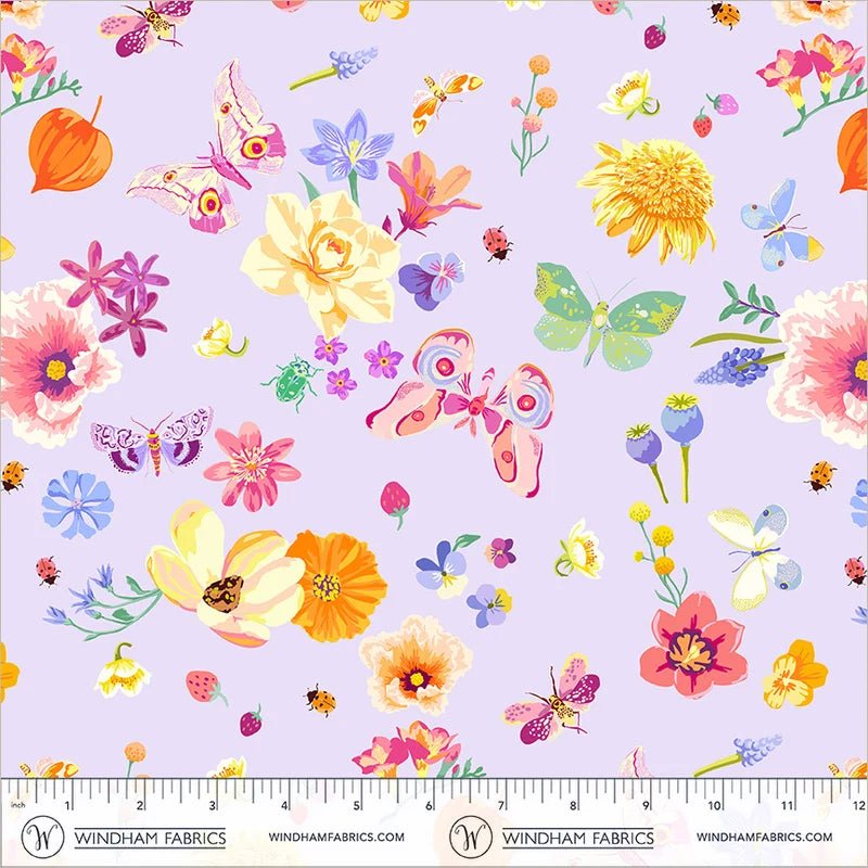PRE-Order Tamara Kate- The Botanist - Botanik 55756-3 Lavender - Half Yard- June 2027 - Modern Fabric Shoppe