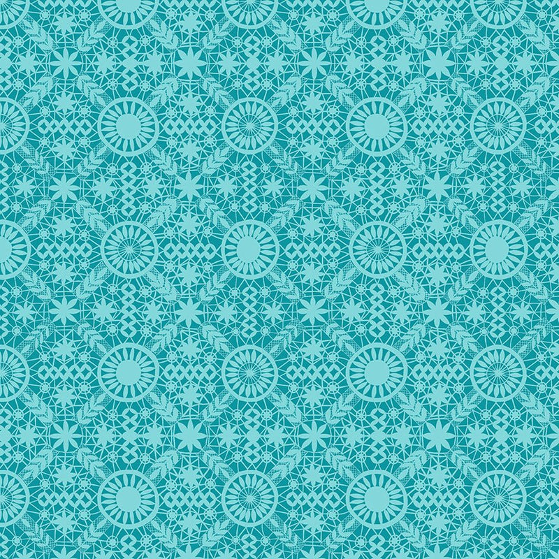 PRE-Order Tamara Kate- The Botanist - Conservatory 55759-11 Oasis - Half Yard- June 2027 - Modern Fabric Shoppe