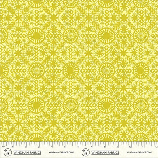 PRE-Order Tamara Kate- The Botanist - Conservatory 55759-9 Citron - Half Yard- June 2027 - Modern Fabric Shoppe