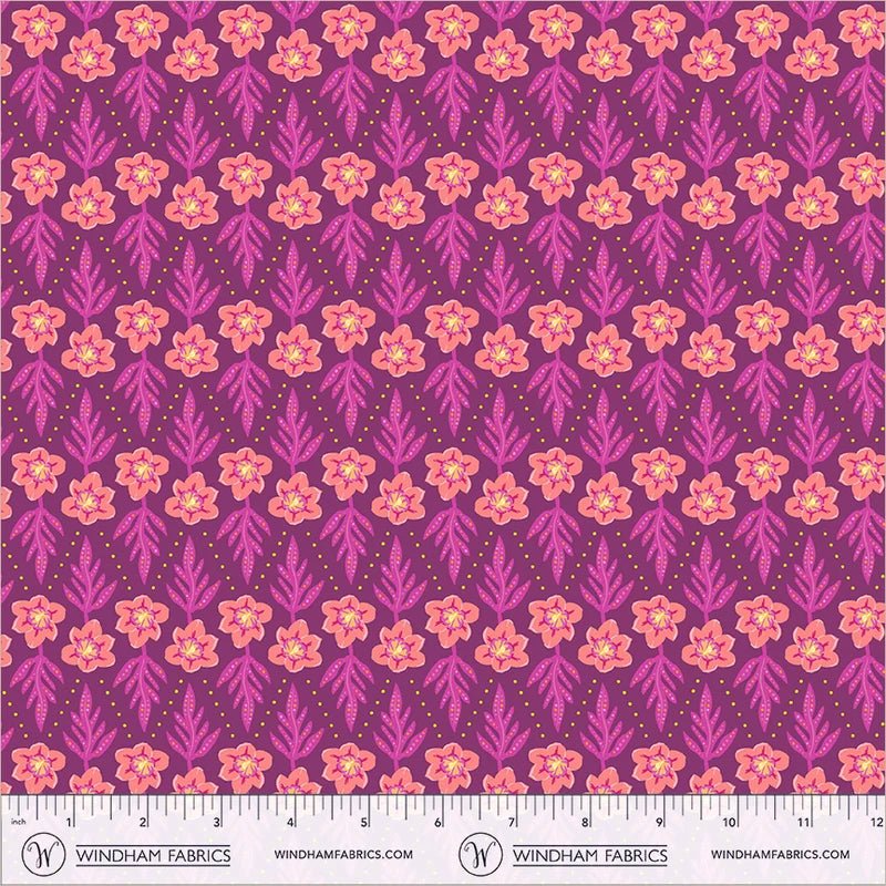 PRE-Order Tamara Kate- The Botanist - In Formation 55760-14 Diva - Half Yard- June 2027 - Modern Fabric Shoppe