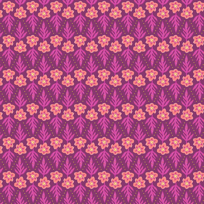 PRE-Order Tamara Kate- The Botanist - In Formation 55760-14 Diva - Half Yard- June 2027 - Modern Fabric Shoppe