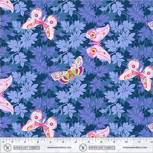PRE-Order Tamara Kate- The Botanist - Lush 55757-4 Indigo - Half Yard- June 2027 - Modern Fabric Shoppe
