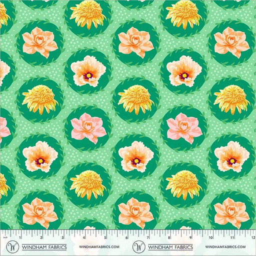 PRE-Order Tamara Kate- The Botanist - Scene Stealers 55758-6 Green - Half Yard- June 2027 - Modern Fabric Shoppe