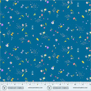 PRE-Order Tamara Kate- The Botanist - Strewn 55762-20 Lagoon - Half Yard- June 2027 - Modern Fabric Shoppe