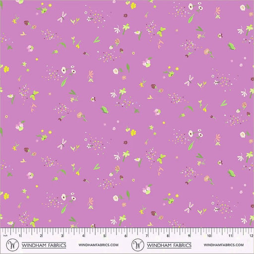 PRE-Order Tamara Kate- The Botanist - Strewn 55762-21 Orchid - Half Yard- June 2027 - Modern Fabric Shoppe