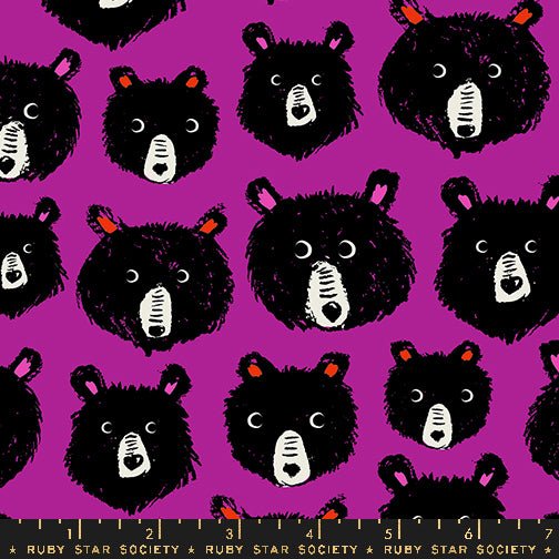 PRE-ORDER Teddy & the Bears by Sarah Watts- Teddy and the Bears RS 2102 12 Cheshire- Half Yard- October 2024 - Modern Fabric Shoppe