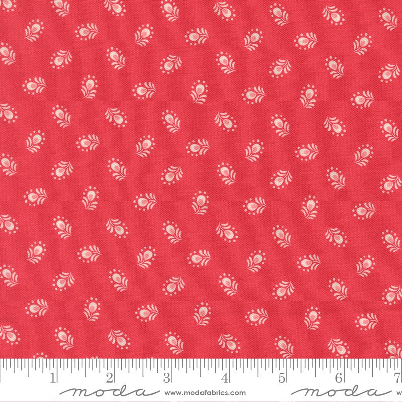 PRE-Order Tilbury Garden by Crystal Manning- Azalea 11996 17- Half Yard- March 2027 - Modern Fabric Shoppe