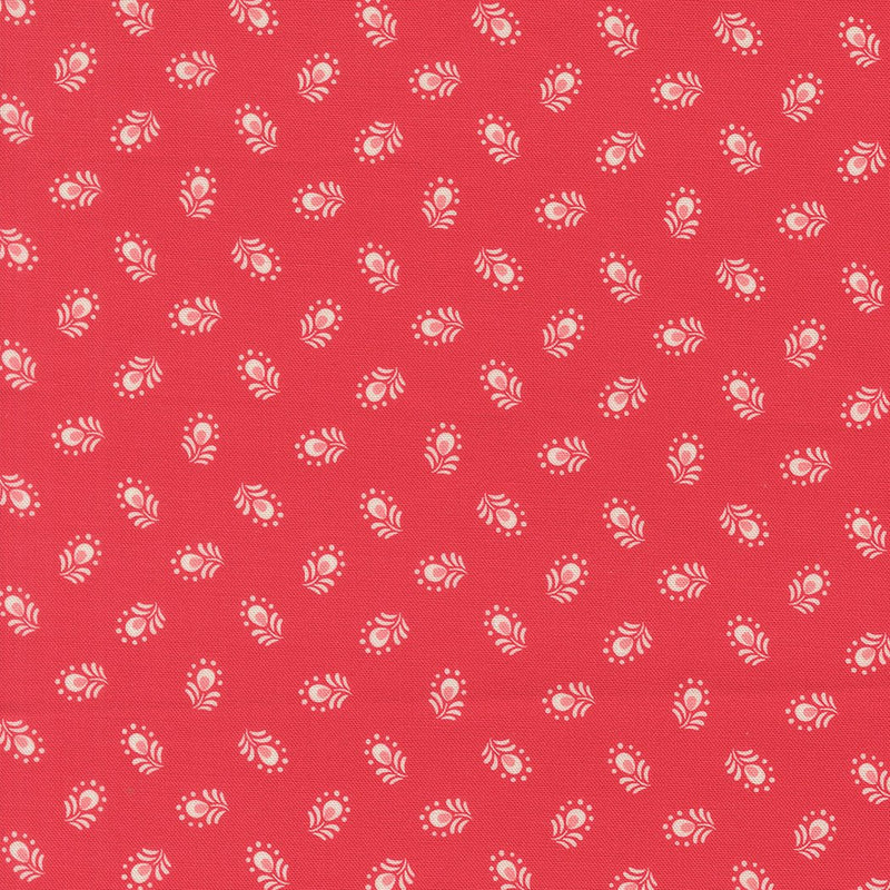 PRE-Order Tilbury Garden by Crystal Manning- Azalea 11996 17- Half Yard- March 2027 - Modern Fabric Shoppe