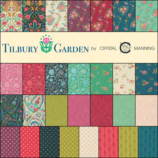 PRE-ORDER Tilbury Garden by Crystal Manning- Half Yard Bundle- March 2027 - Modern Fabric Shoppe