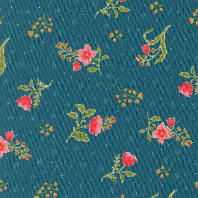 PRE-Order Tilbury Garden by Crystal Manning- Horizon Blue 11994 20- Half Yard- March 2027 - Modern Fabric Shoppe
