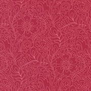 PRE-Order Tilbury Garden by Crystal Manning- Pomegranate 11997 16- Half Yard- March 2027 - Modern Fabric Shoppe