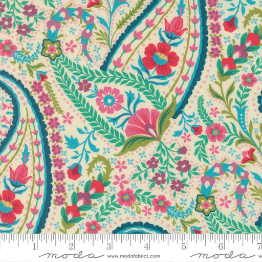 PRE-Order Tilbury Garden by Crystal Manning- Porcelain 11992 11- Half Yard- March 2027 - Modern Fabric Shoppe
