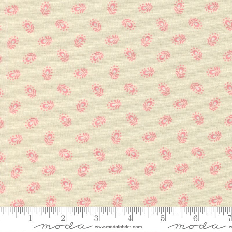 PRE-Order Tilbury Garden by Crystal Manning- Porcelain 11996 11- Half Yard- March 2027 - Modern Fabric Shoppe