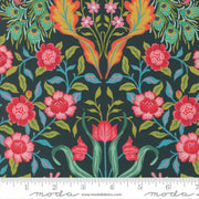 PRE-Order Tilbury Garden by Crystal Manning- Prussian Blue 11990 19- Half Yard- March 2027 - Modern Fabric Shoppe