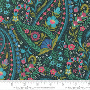 PRE-Order Tilbury Garden by Crystal Manning- Prussian Blue 11992 19- Half Yard- March 2027 - Modern Fabric Shoppe