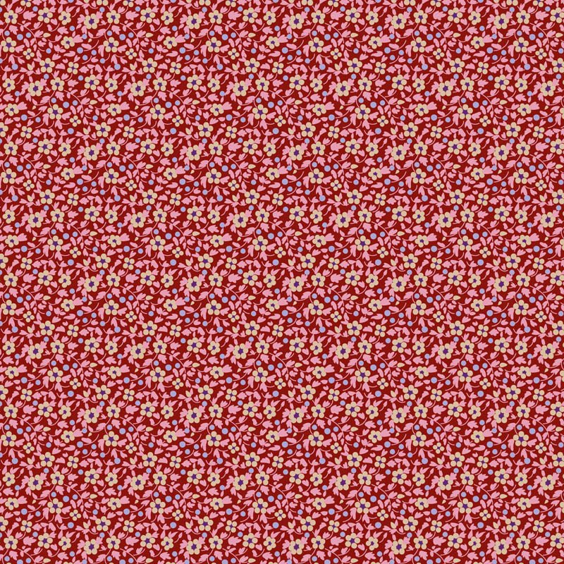 PRE - Order Tilda - Basics - Brie TIL130193 - Burgundy - Half Yard - March 2026 - Modern Fabric Shoppe