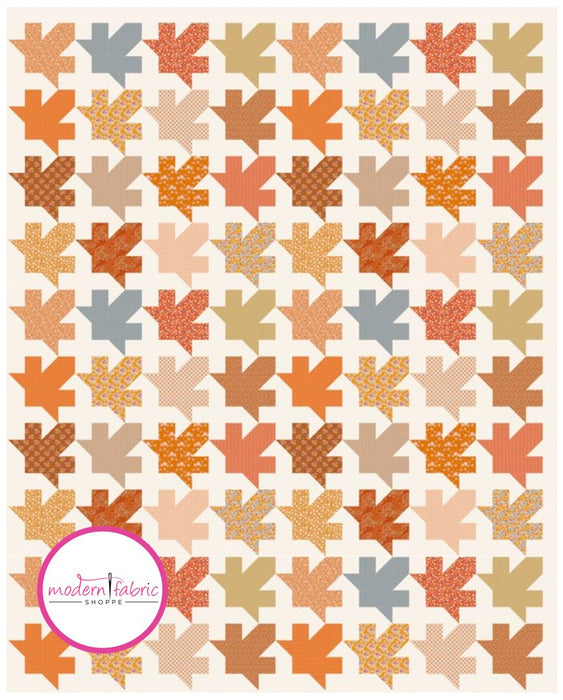 PRE-ORDER Tilda- Creating Memories Autumn Collection- Maple Leaf Quilt Kit- June 2024 - Modern Fabric Shoppe