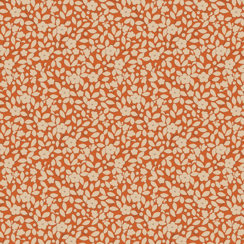 PRE-ORDER Tilda- Creating Memories- Avery TIL130135- Ginger- Half Yard- June 2024 - Modern Fabric Shoppe