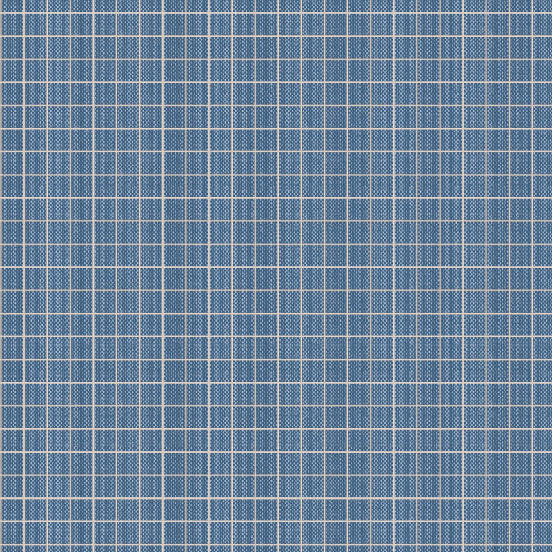 PRE-ORDER Tilda- Creating Memories- Plaid TIL160072- Blue- Half Yard- June 2024 - Modern Fabric Shoppe
