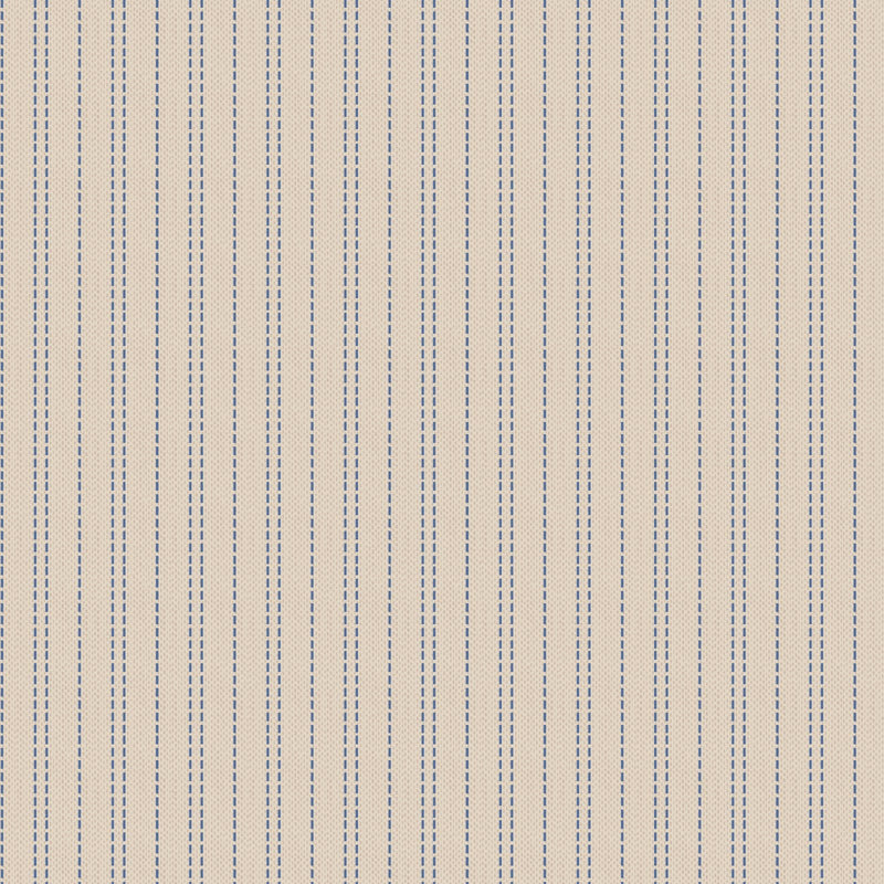 PRE-ORDER Tilda- Creating Memories- Seamstripe TIL160069- Blue- Half Yard- June 2024 - Modern Fabric Shoppe